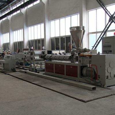 250kW パワー 粒子 屋根タイル PVC プロフィールシート エクストルーションライン プラスチック ツインスクリュー 機械