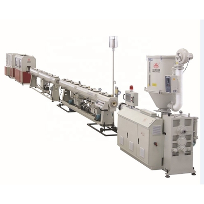 60kW パワーの共旋回型円形双螺旋型PVCパイプ製造用プラスチック挤出機