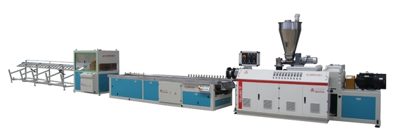 100kW コローテーション型円形双螺旋型WPC挤出ライン
