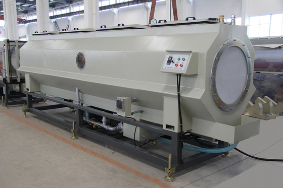 高生産性のPE/PPプラスチック加工水とガス供給パイプエクストルーションライン