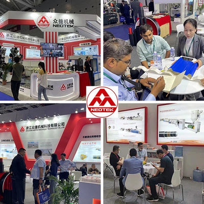 38CrMoALA スクロール材料 PVC PVC加工のための4本のパイプエクストルーションライン