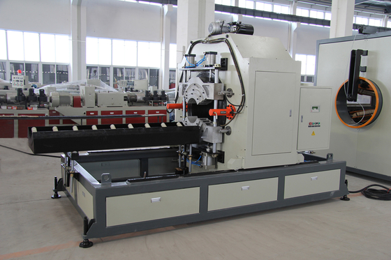 PLCと1200mmスクリューで200kg/hのプラスチックエクストルーダーライン